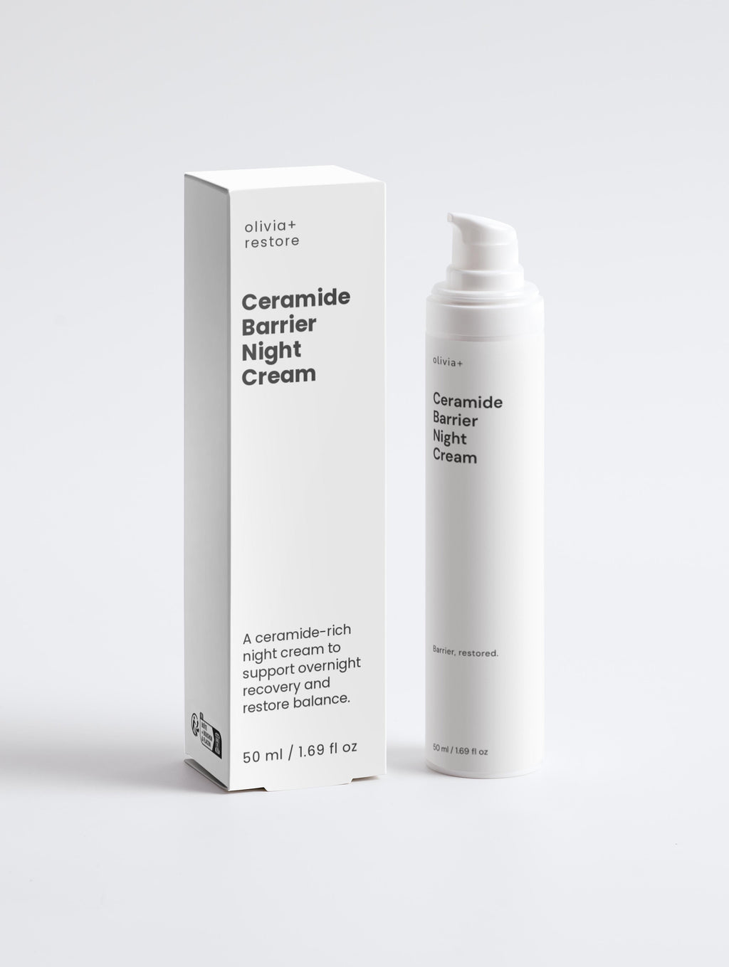 Ceramide Barrier Night Cream packaging on a white background