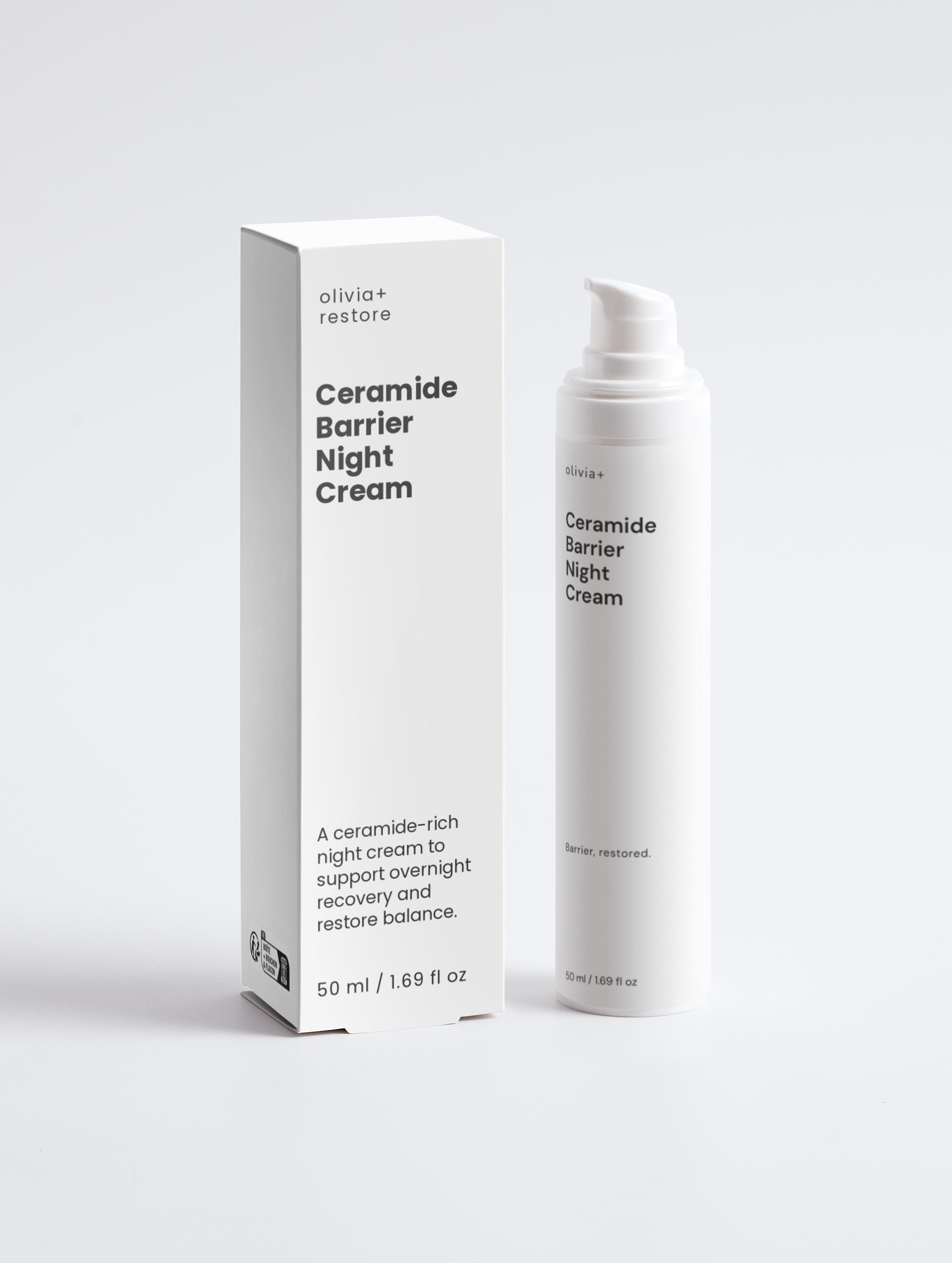 Ceramide Barrier Night Cream packaging on a white background