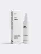 Olivia Calm cream packaging on a white background